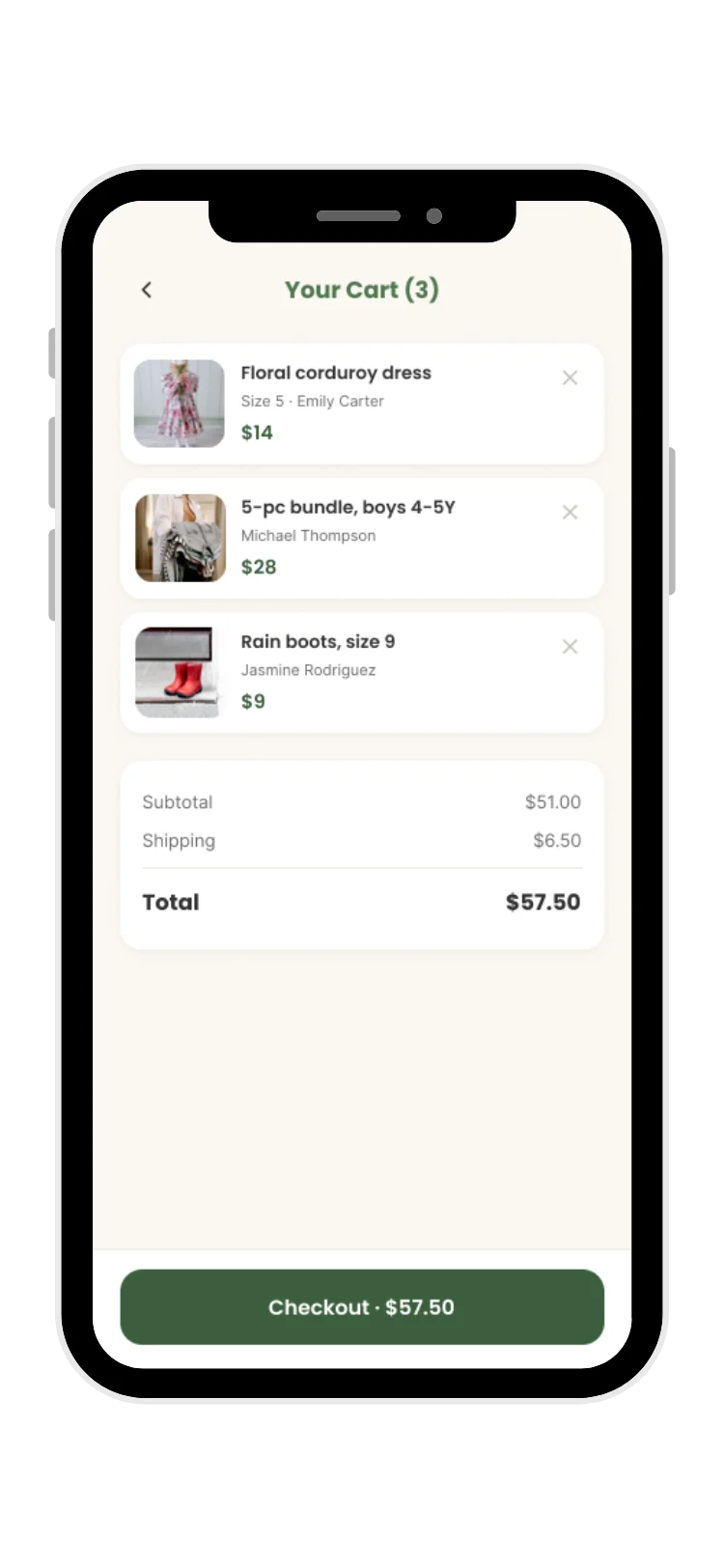 SproutLoop app screen — hero preview 3